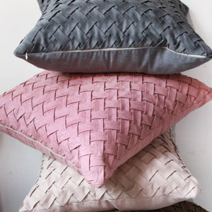 Textured Woven Throw Cushion - Staunton and Henry