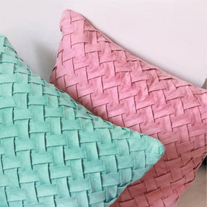 Textured Woven Throw Cushion - Staunton and Henry