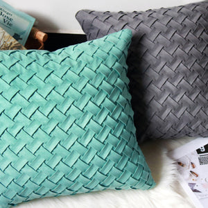 Textured Woven Throw Cushion - Staunton and Henry