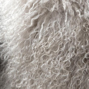 Plush Tibetan Wool Sheepskin Throw Cushion - Staunton and Henry