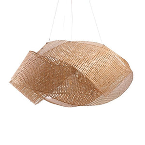Modern Bamboo Entwined Ceiling Light - Staunton and Henry