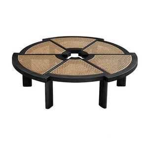 Replica Rio Low Rattan and Wood Coffee Table - Staunton and Henry