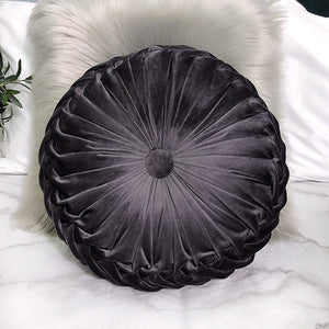 Round Pleated Vintage Style Cushion - Staunton and Henry