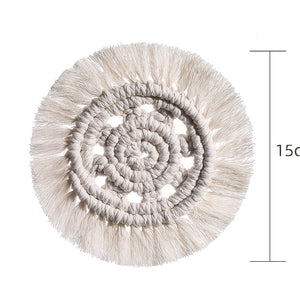 Macrame Coaster With Tassels - Set of 4 - Staunton and Henry