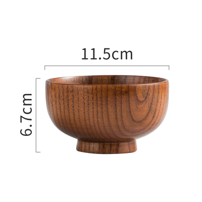 Japanese Style Wooden Rice Bowls - Staunton and Henry