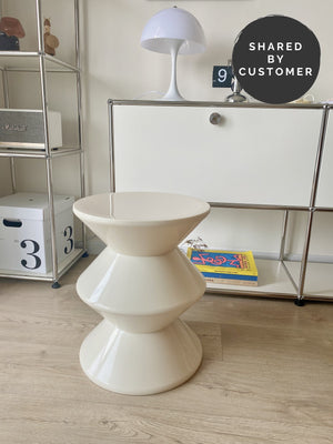 Zig Zag Style Acrylic Stool - Staunton and Henry