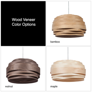 Studio Vayehi Light Cloud Wood Veneer Ceiling Light - Staunton and Henry