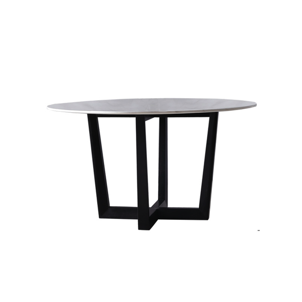 Sintered Stone Marble Round Dining Table - Staunton and Henry