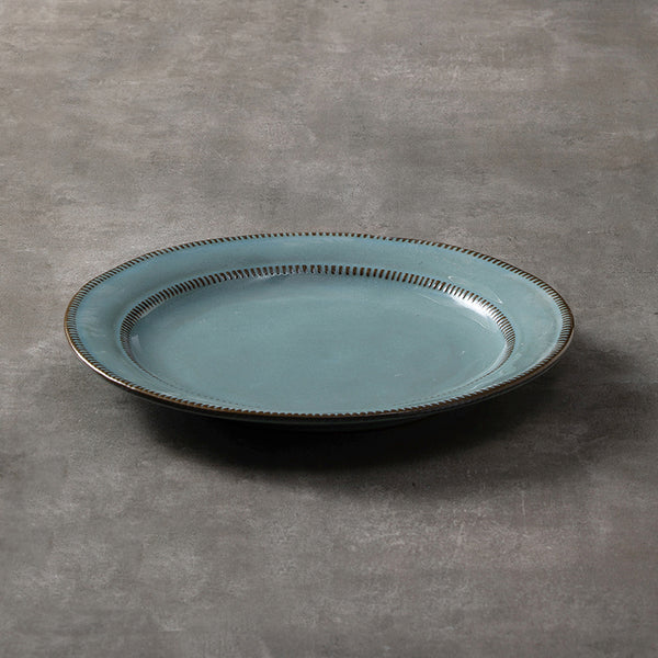 Glazed Terracotta Stoneware Plate - Staunton and Henry