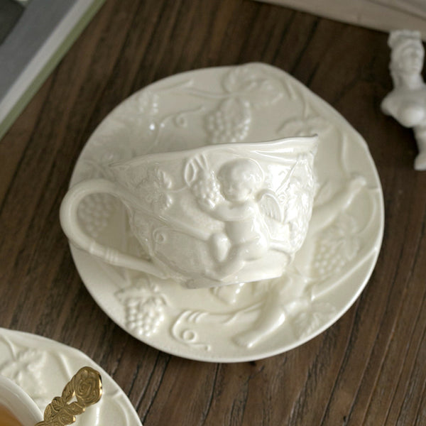 Baroque Style Ceramic Tea Set - Staunton and Henry