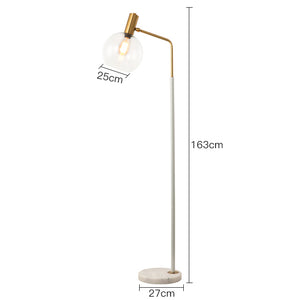 Orbit Glass Shade Floor Lamp - Staunton and Henry