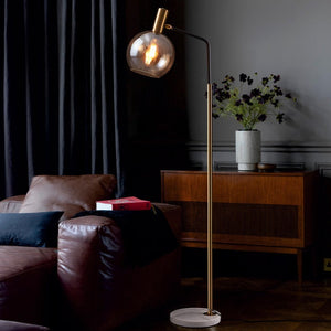 Orbit Glass Shade Floor Lamp - Staunton and Henry