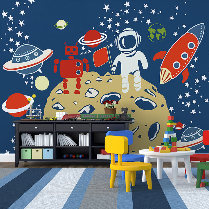 Buy Outer Space Kids Wall Murals At 20% Off – Staunton And Henry