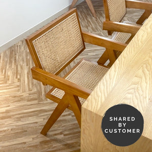 Replica Chandigarh Solid Wood Dining Chair - Staunton and Henry