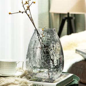 Distressed Look Glass Vases - Staunton and Henry
