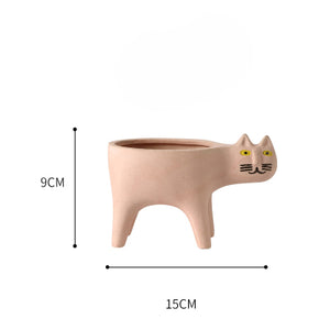 Cute Cat Plant Pot - Staunton and Henry