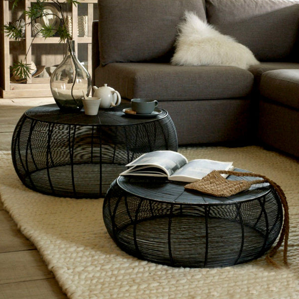 Black Wire Mesh Coffee Table - Staunton and Henry