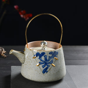 Japanese Faux Kintsugi Tea Pot - Staunton and Henry