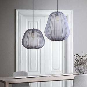 Modern Fabric Lantern Hanging Light - Staunton and Henry