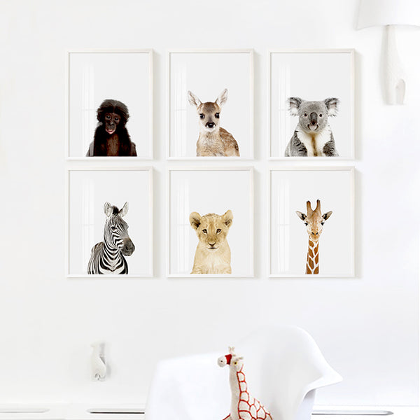 Animal Wall Arts for Kids Room - Staunton and Henry