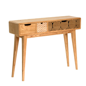 Arvil Solid Wood Console Table with Drawers - Staunton and Henry