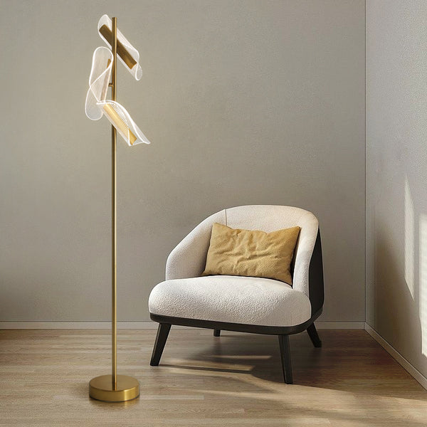 Ambrose Gold Floor Lamp - Staunton and Henry