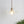 Vintage Glass and Brass Pendant Light - Staunton and Henry