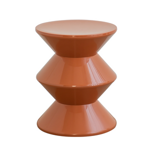 Zig Zag Style Acrylic Stool - Staunton and Henry