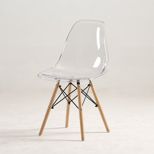 Eames DSW Style Clear Chair - Staunton and Henry