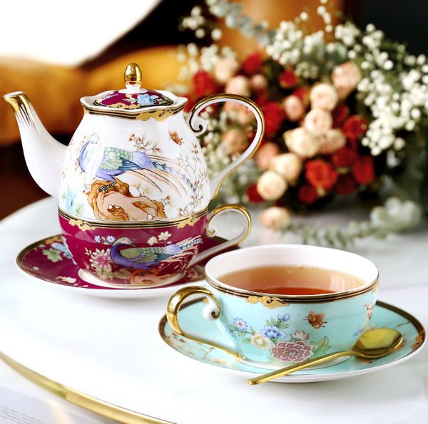 Oriental Style Tea Set - Staunton and Henry