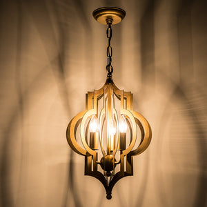 Moroccan Style Brass Pendant Light - Staunton and Henry