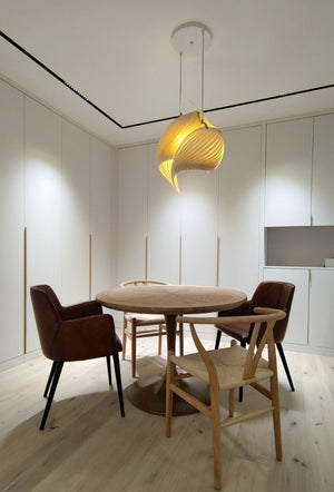 Studio Vayehi Wing Wood Veneer Ceiling Light - Staunton and Henry