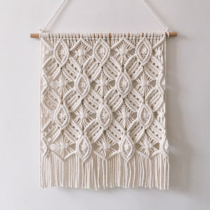Off White Woven Wall Hanging Tapestry - Staunton and Henry