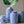 Blue and White Ceramic Urn Vase - Staunton and Henry