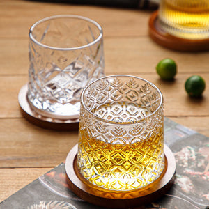 Rotating Whiskey Glass Tumbler (Set of 2) - Staunton and Henry