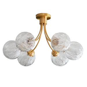 Vintage Style Glass Globes Chandelier - Staunton and Henry