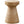 Solid Log Wood Stool - Staunton and Henry