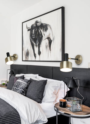 Gio Copper Adjustable Wall Light - Staunton and Henry