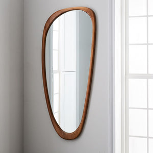 Indra Asymmetrical Solid Wood Mirror - Staunton and Henry