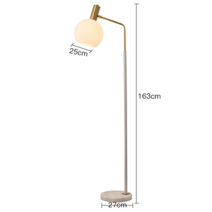 Orbit Glass Shade Floor Lamp - Staunton and Henry