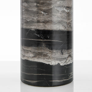 Uma Marble Table Lamp With Gold Trim - Staunton and Henry