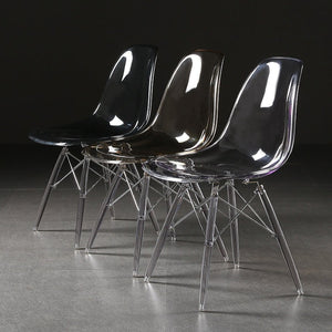 Eames DSW Style Clear Chair - Staunton and Henry