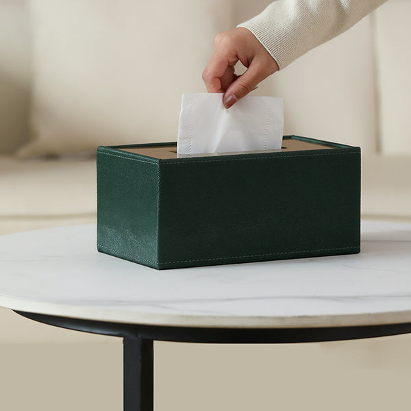 Faux Leather Tissue Box - Staunton and Henry