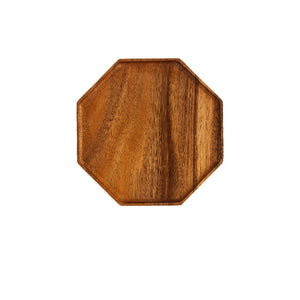 Acacia Wood Hexagon Serving Tray - Staunton and Henry