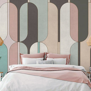 Midcentury Muted Tone Wallpaper - Staunton and Henry