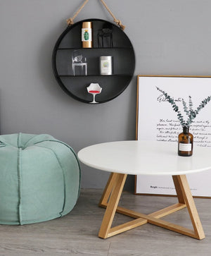 Round Hanging Wall Shelf - Staunton and Henry