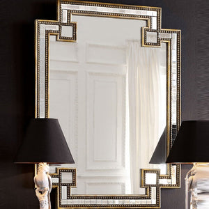 Elise Art Deco Frame Wall Mirror - Staunton and Henry