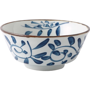 Akari Blue and White Japanese Ramen Bowl - Staunton and Henry