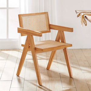 Replica Chandigarh Solid Wood Dining Chair - Staunton and Henry