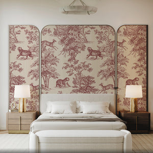 French Blue Forest Wallpaper - Staunton and Henry